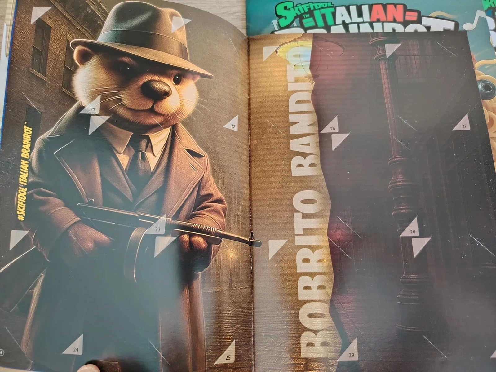 Lot van 3 Panini Brainrot kaarten albums – photo 2